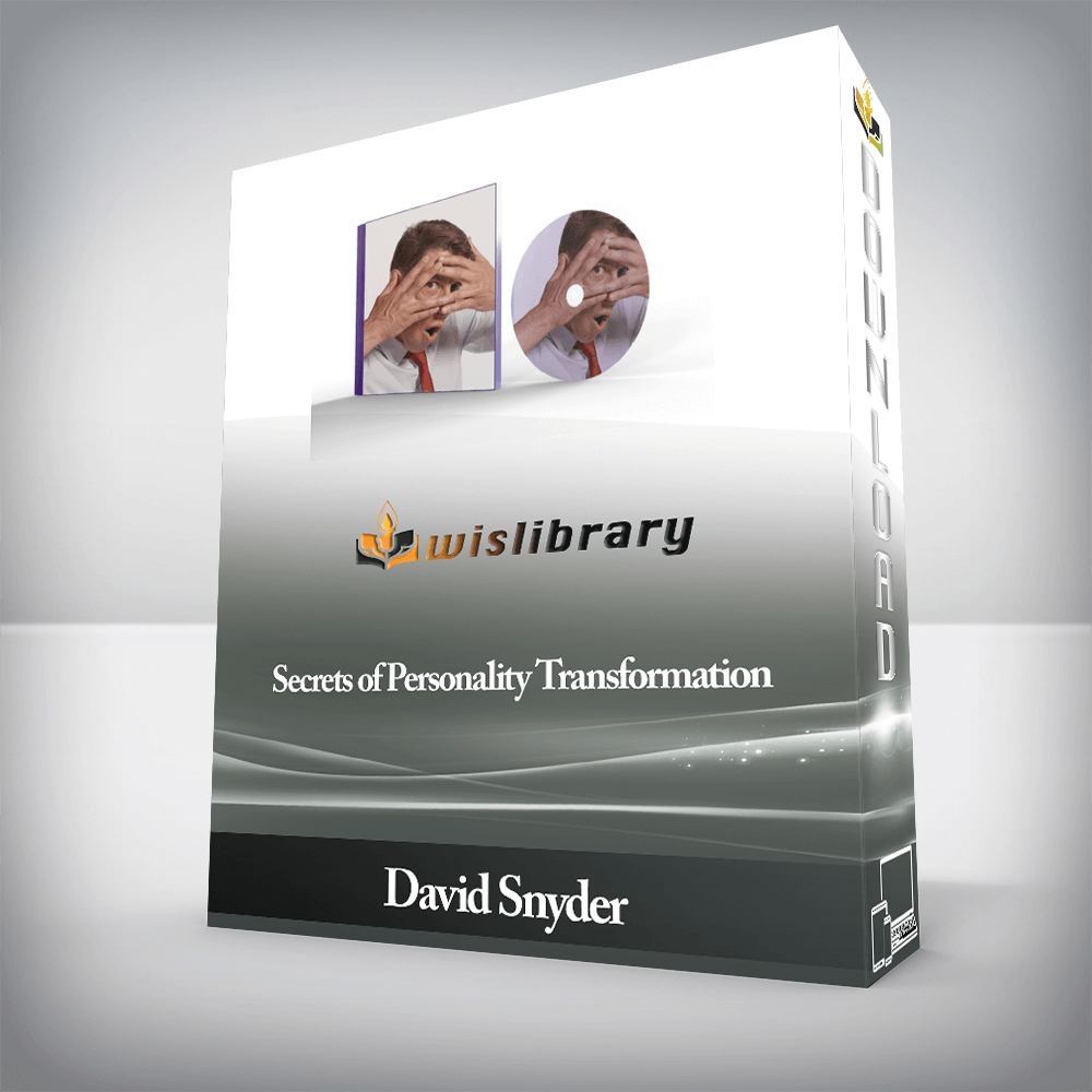 David Snyder - Secrets of Personality Transformation