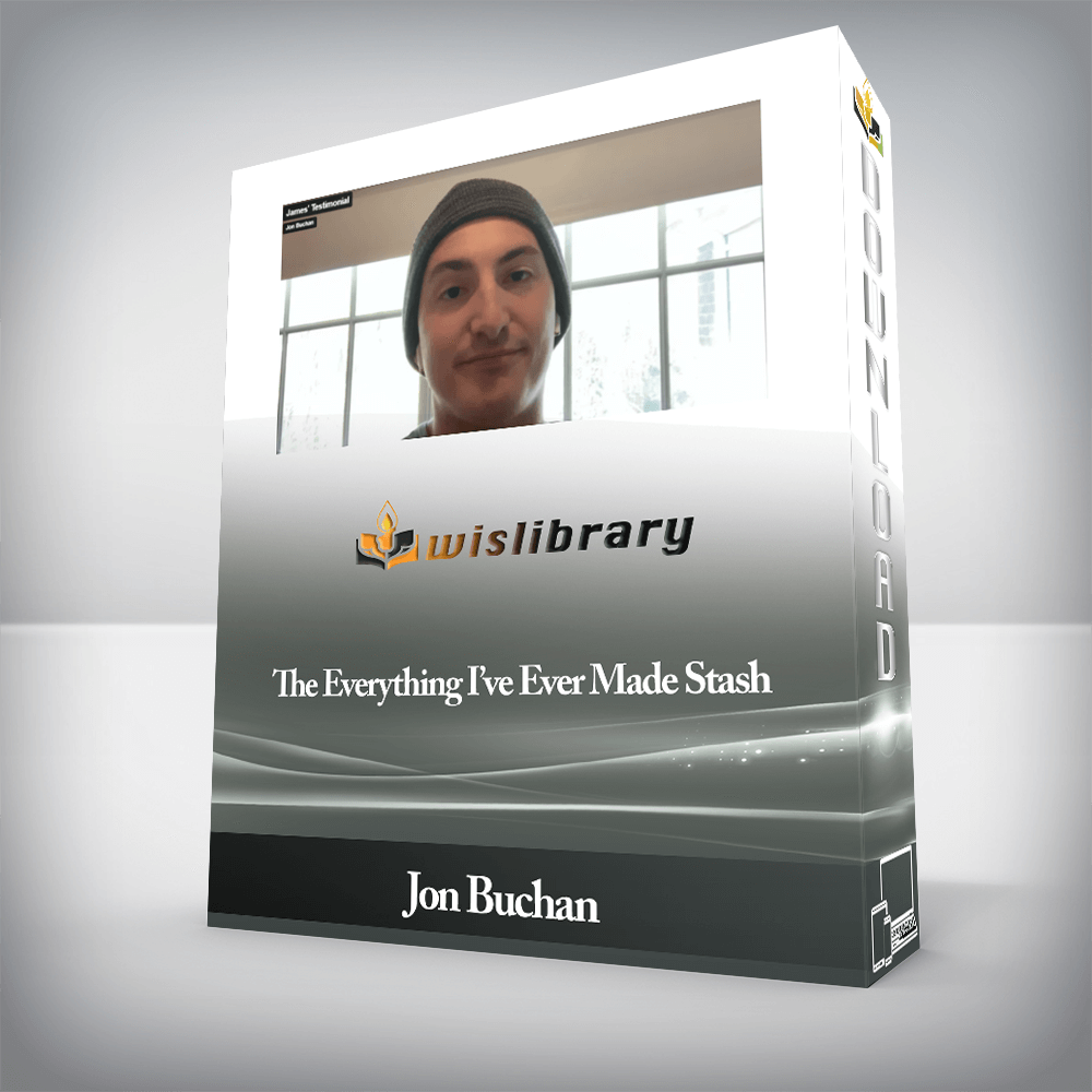 Jon Buchan - The Everything I’ve Ever Made Stash
