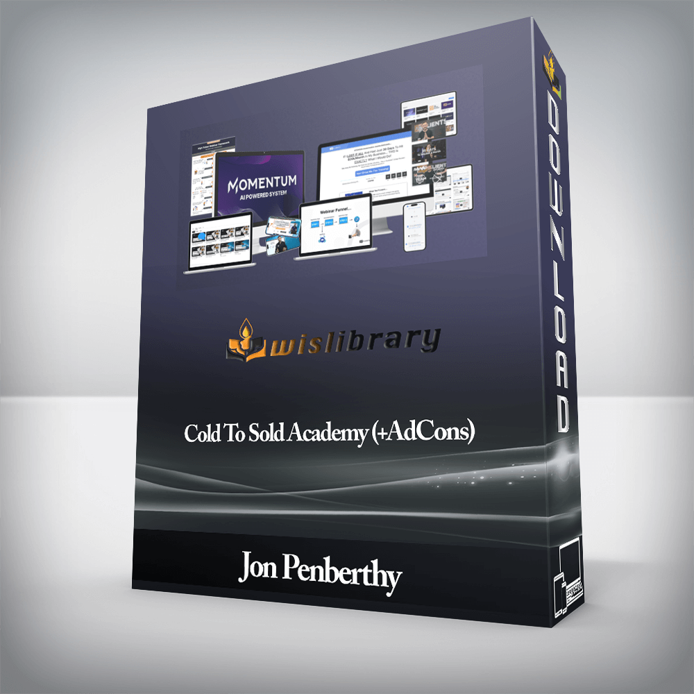 Jon Penberthy - Cold To Sold Academy (+AdCons)