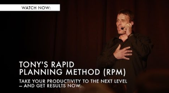 Tony Robbins - Rapid Planning Method (RPM) 2025 
