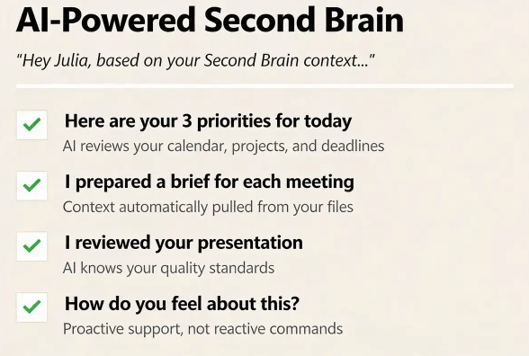 Ai Second Brain - Stop Babysitting ChatGPT. Start Working 10x Faster