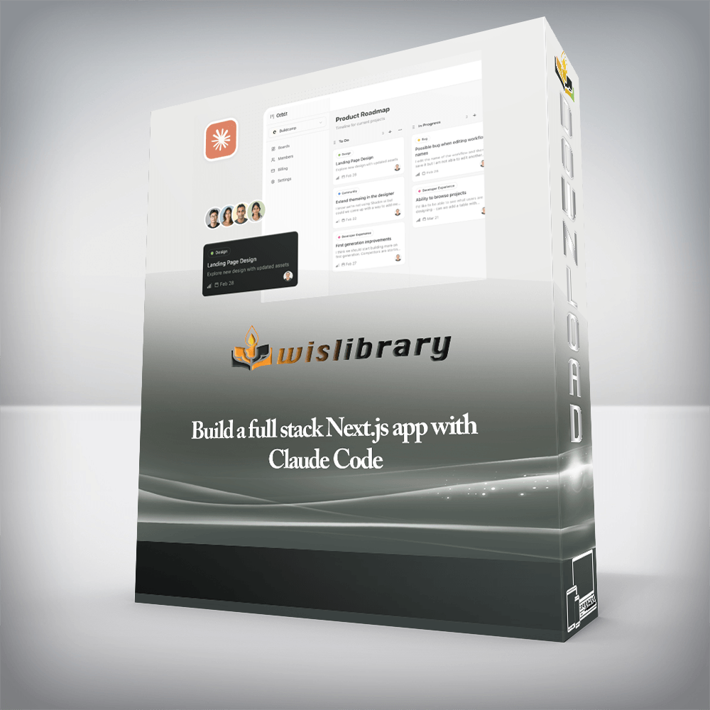 Build a full stack Next.js app with Claude Code