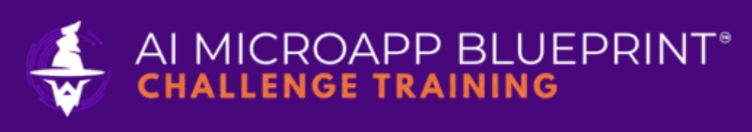 Jonathan Mast - AI MicroApp Blueprint Challenge Training